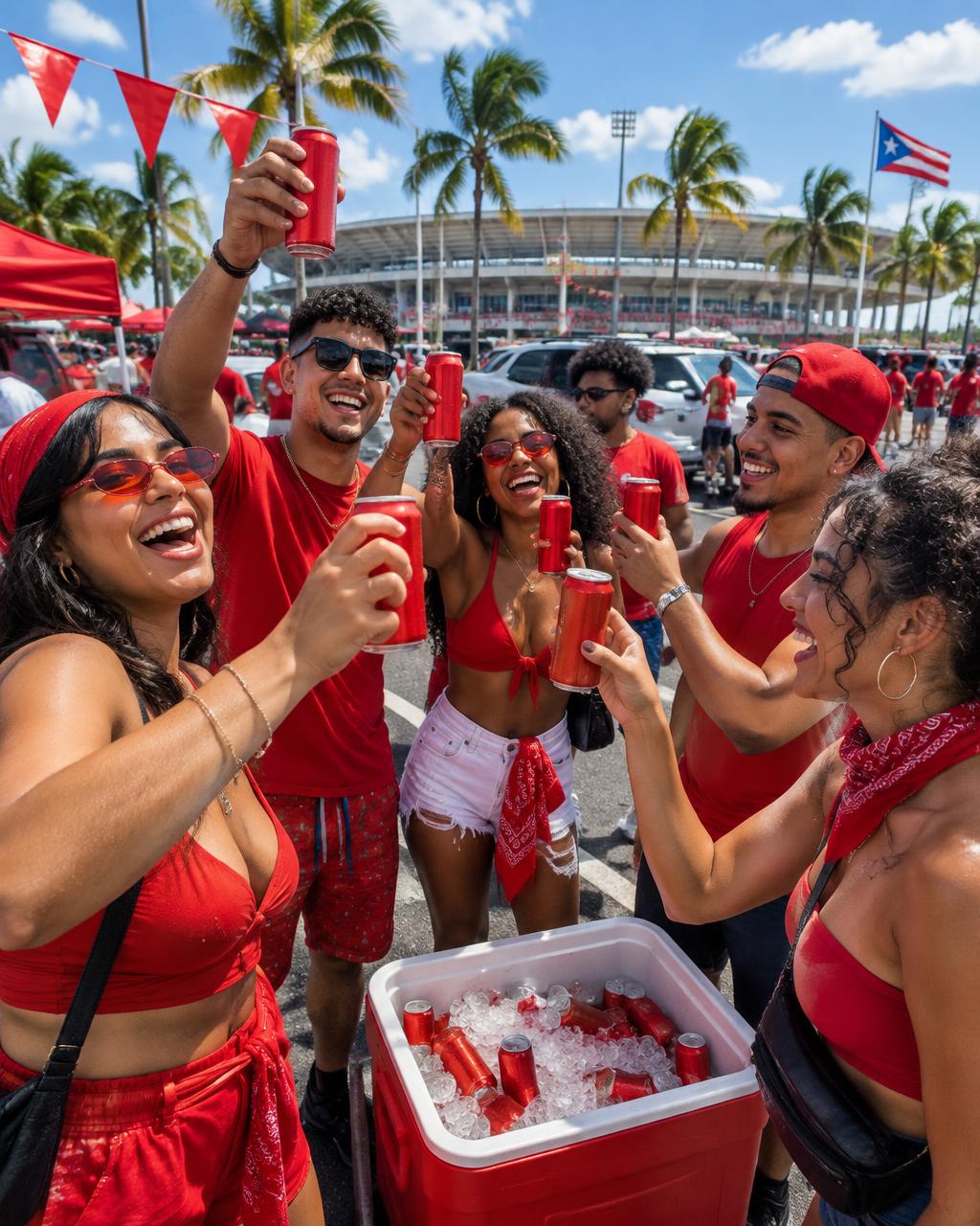 Fans with UDP cans — Tailgate